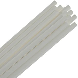 Regular Paper Straw 10X250 White