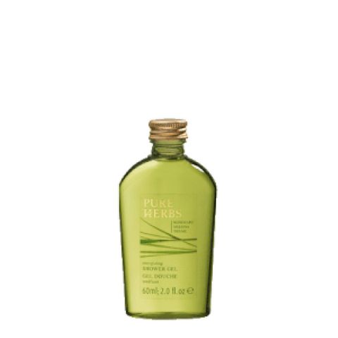 Pure Herbs Energising Bath & Shower Gel 60Ml / 160