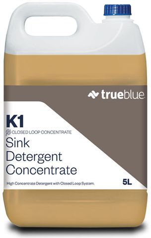 True Blue Closedloop K1 Hand Dish Detergent 5Lt