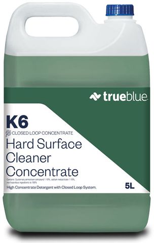 True Blue Closedloop K6 Hard Surface Cleaner 5Lt