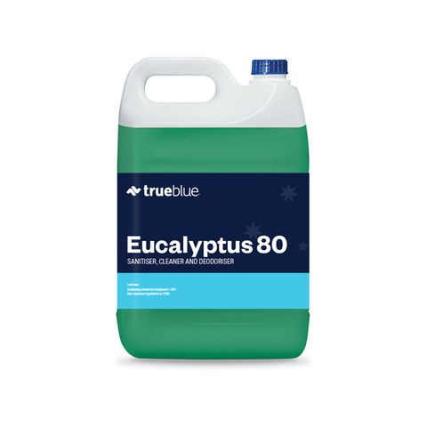 True Blue Eucalyptus 80 Sanitiser & Cleaner 5Lt