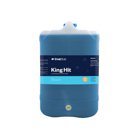 True Blue King Hit Deodoriser & Disinfectant 25Lt