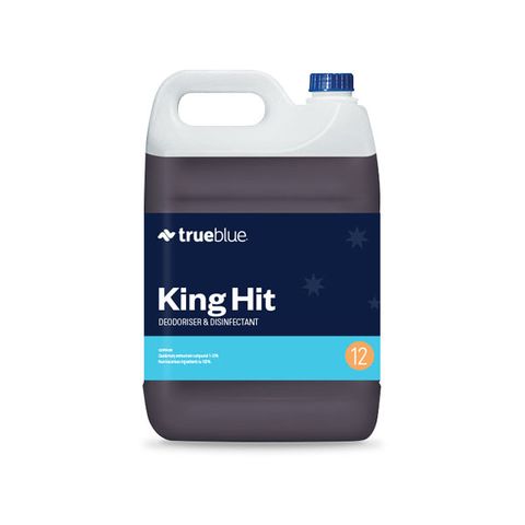 True Blue King Hit Deodoriser & Disinfectant 5Lt