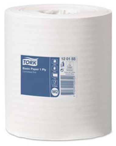 Tork Basic Centrefeed 1Ply 300M Perf / 6 Rolls