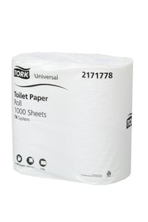 Tork Universal Toilet Paper 1000Sh / 48