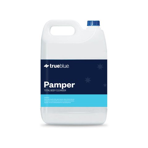 True Blue Pamper Total Hair & Body Cleanser 5Lt