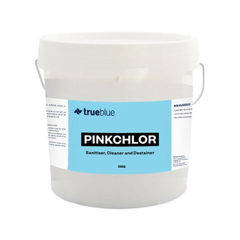 True Blue Pinkchlor Kitchen Destainer Cleaner 10Kg