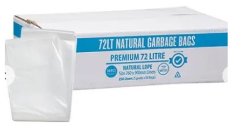 Bin Liner 73Lt Bio-Degradable 760X920 /250