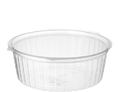 Food Bowl 24Oz Rnd With Flat Hinged Lid / 25 (10)