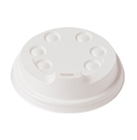 White Lid To Suit Coffee Cup 12&16Oz Sipper /1000