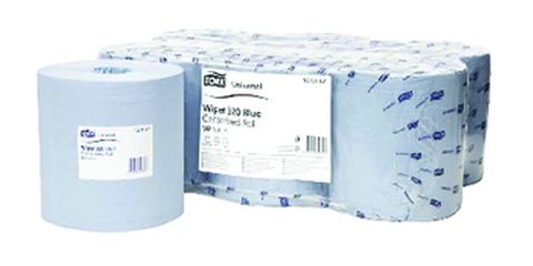 Tork Universal Wipe 310 Blue Centrefeed Roll / 6