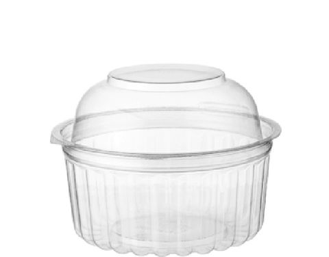 Food Bowl Hingled Dome Lid P.E.T 341Ml /250