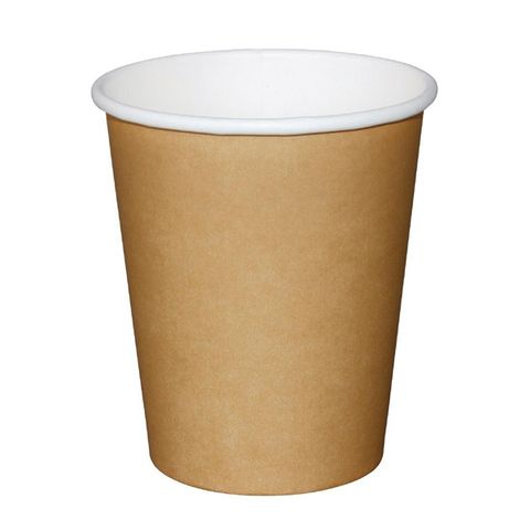 8Oz Single Wall Kraft Coffee Cup / 1000