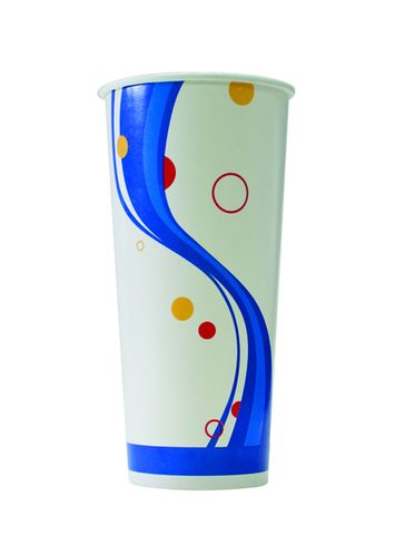 24Oz Candy Stripe Paper Cold Cup (20) / 25