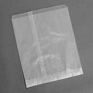 Glassine Plain Bags 1 Sq Flat 165Mm X 18