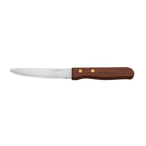 Athena Steak Knife Jumbo Wood Handle Each