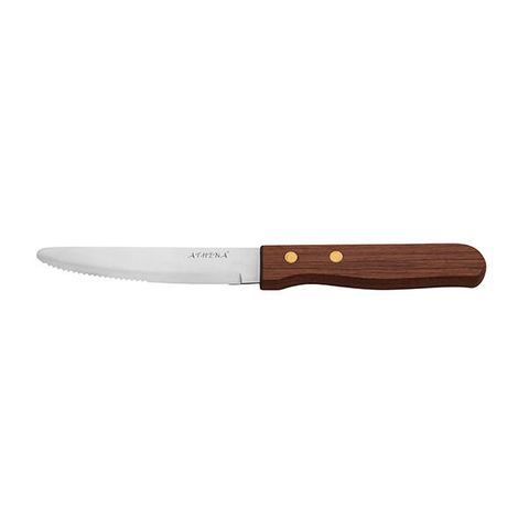 Athena Steak Knife Jumbo Wood Handle