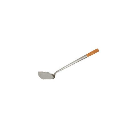 Spatula Stainless Steel With Wood Handle 100Mm