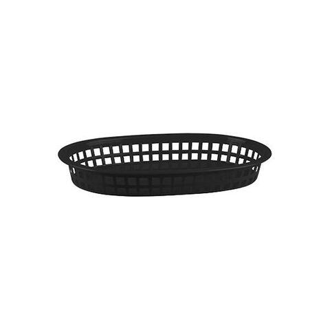 Bread Basket Pp 240X150X50Mm Rect Black / Each