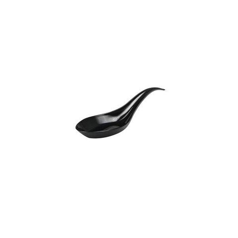 Chinese Spoon 120Mm/10Ml Black / 100 Pcs