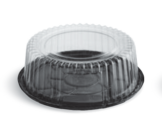 Base&Cake Dome Black Medium 75Mm Ctn 200