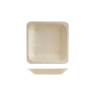 Square Bowl-Bio Wood, 140X140Mm 10Pcs