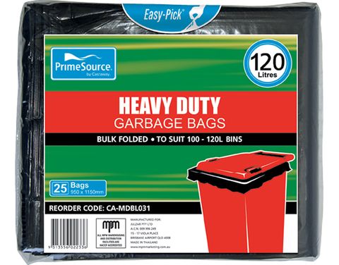 Garbage Bag Medium 120L / 250