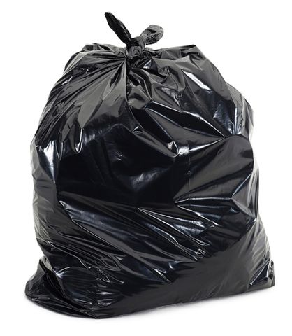 Garbage Bag All Purpose Wheelie Bin Black (8)