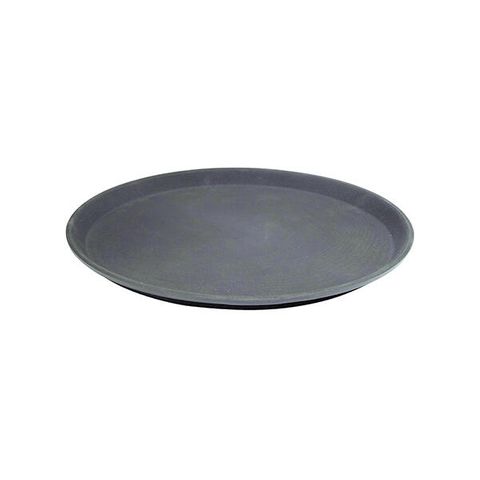 Tray Round Fibreglass Non Slip 350Mm 14" /Each