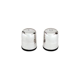 S/Steel Salt & Pepper Set - Mini Jumbo