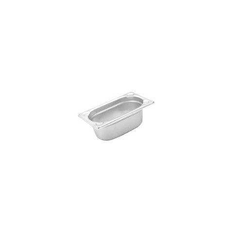 Gastronorm Steam Pan 1/9 Size 65Mm Cater Chef / Ea