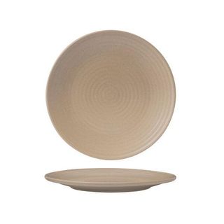 Zuma Sand Coupe Plate Ribbed 210Mm