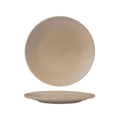 Zuma Sand Coupe Plate Ribbed 210Mm