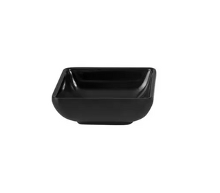 Ryner Melamine Square Sauce Dish 70X70Mm Black