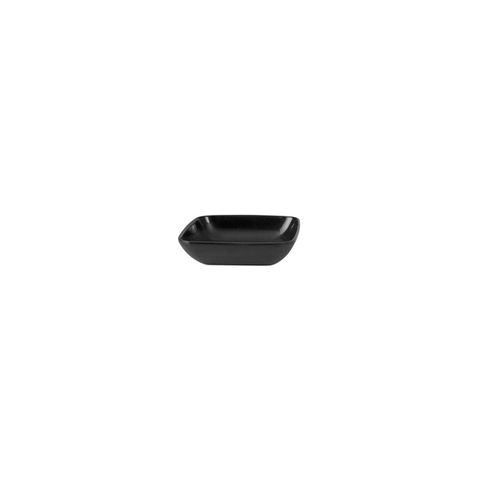 Ryner Melamine Square Sauce Dish 100X100Mm Black