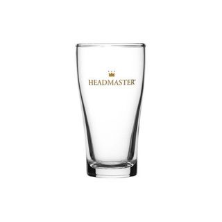 Crown Headmaster Beer Glass Nucleated 285Ml /48
