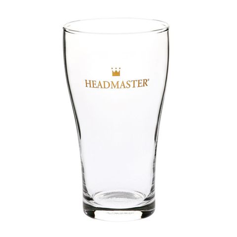Crown Headmaster Beer Glass Nucleated 425Ml /48