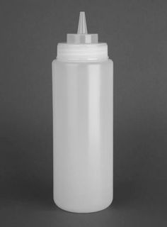 Vogue Wide Neck Hd Sauce Bottle 909Ml Clear