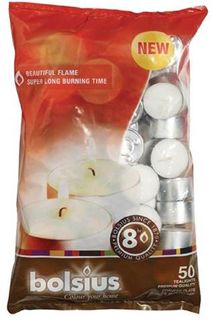 Bolsius 8 Hour Tealights / 50