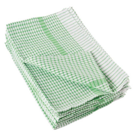 Vogue Wonderdry Tea Towels Green /10