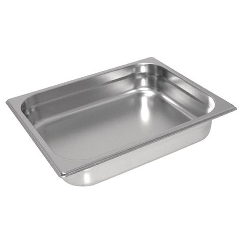 Vogue S/S Heavy Duty 1/2 Gastronorm Tray 100Mm