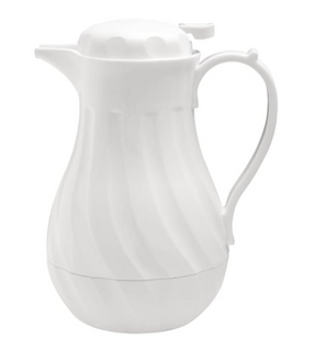 Olympia Insulated Swirl Jug White 2Lt