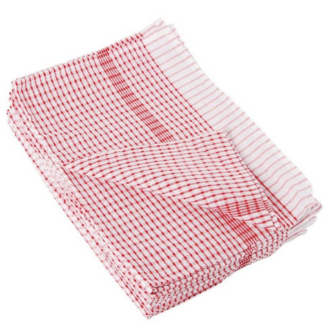 Vogue Wonderdry Tea Towels Red /10