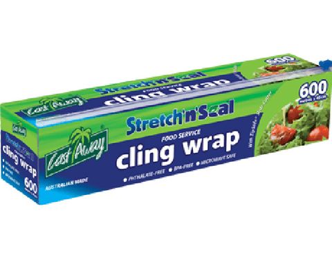 Clingwrap In Dispenser Clear 45cm x 600m