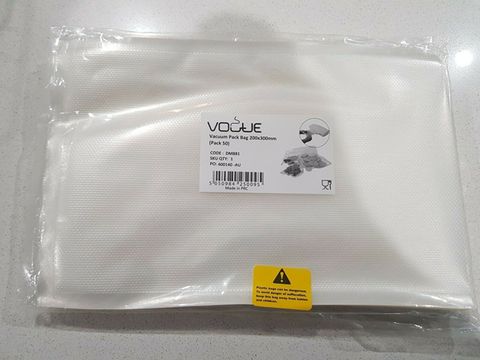 Vacuum Pack Bags 200Mmx300Mm / 50