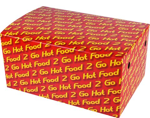 Snack Box Family Printed Hot Food 2 Go Bulk /200