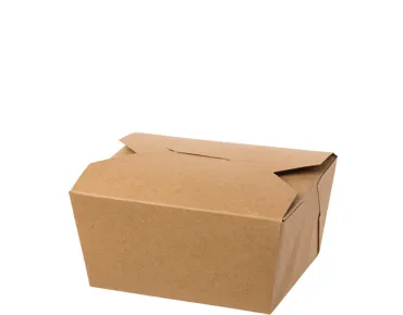 Paper Meal Pail Small #1 B/Kraft Ctn250