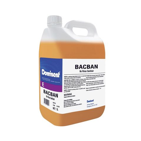 Bacban Leave On Sanitiser 5L