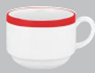 Studio Stack Tea Cup 220Ml Hot Chilli Red / 24