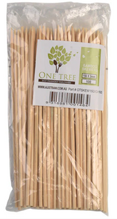 Bamboo Skewer 150Mm Pkt 100